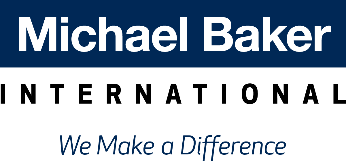 michael baker international, we make a difference logo