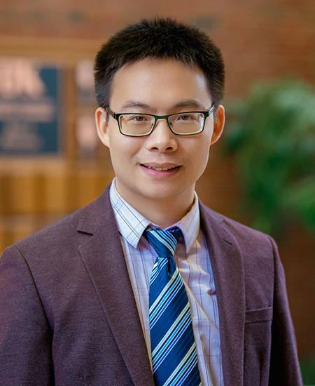 Electrical and computer engineering assistant professor JiangBiao He