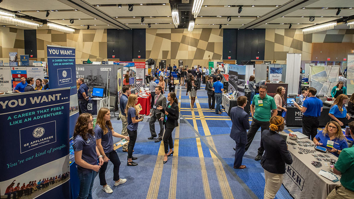 The Engineering and Computer Science Career Fair will be held September 21.