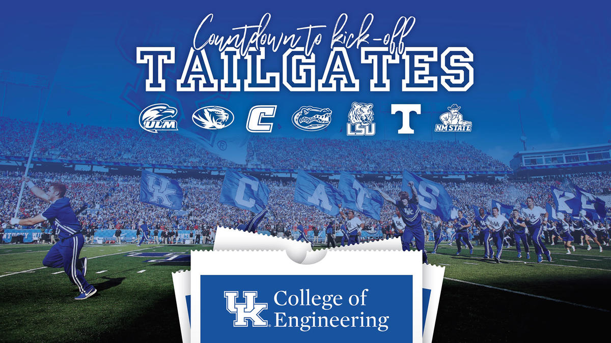 The UK College of Engineering will host tailgates for each of the seven UK Football home games.