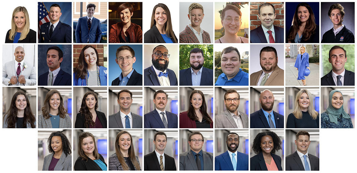 The 40 members of the UK College of Engineering’s Young Alumni Philanthropy Council.