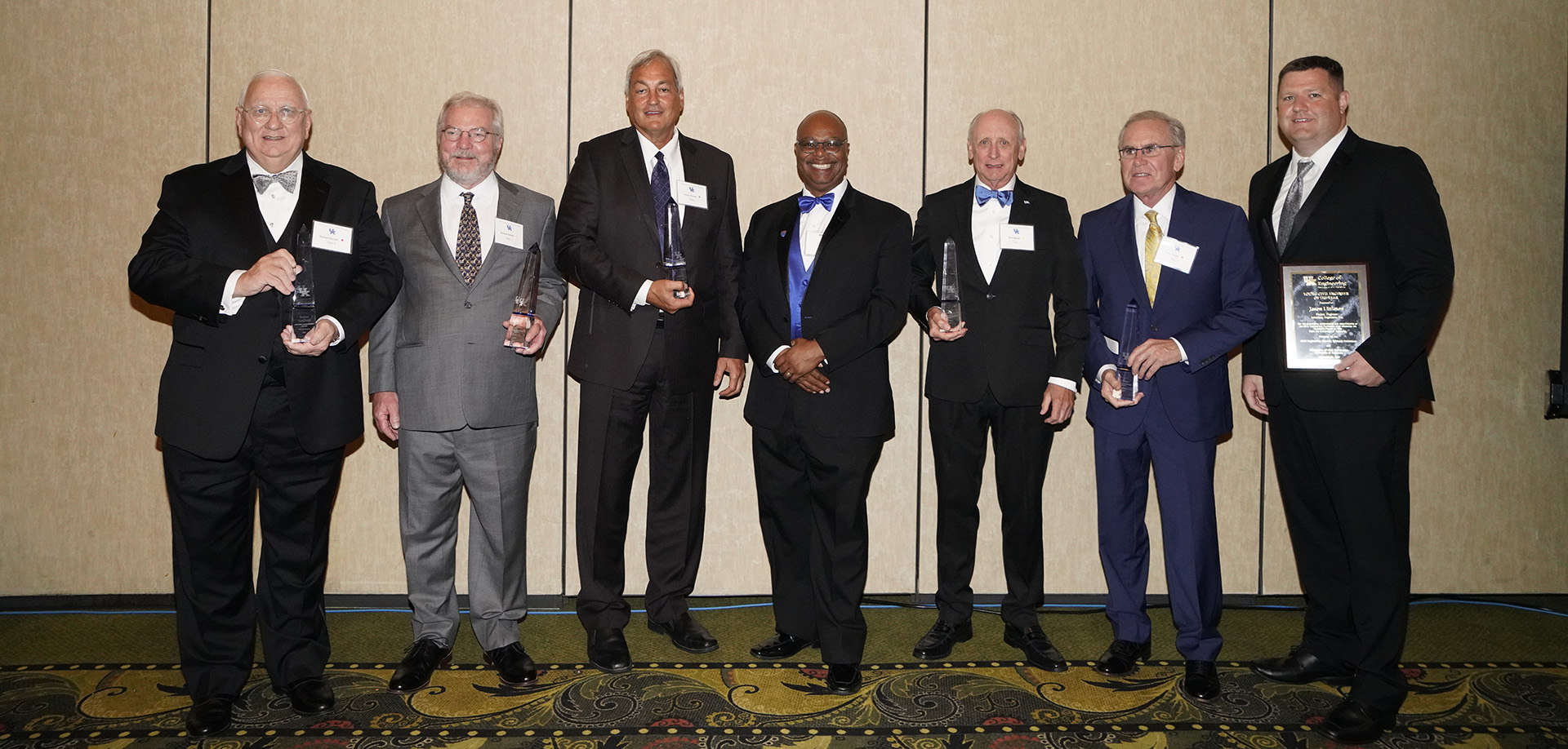 From left to right, G. Michael Murphy, Richard Edwins, Wayne Karem, L