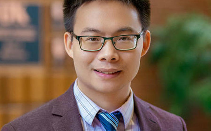 Electrical and computer engineering assistant professor JiangBiao He